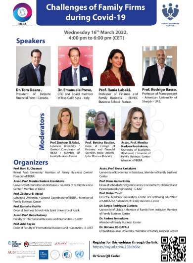 Challenges of Family Firms during Covid-19