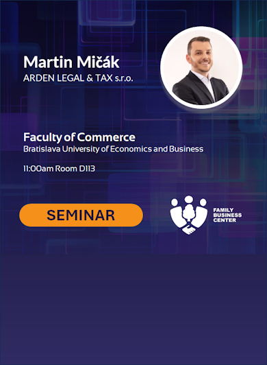 Legal and Tax Aspect of Family Business